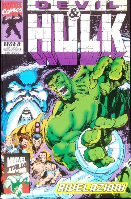 Devil & Hulk N. 2/Maggio 1994 - copertina