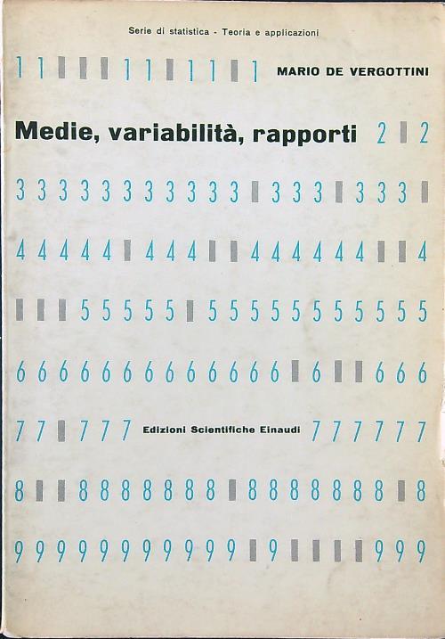 Medie variabilità rapporti