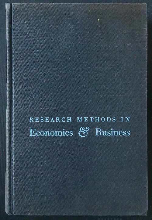 Research methods in economics and business
