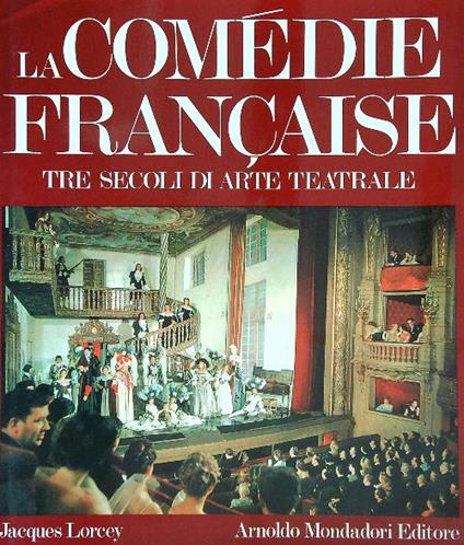 La comedie française - Jacques Lorcey - copertina
