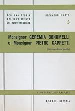 Mons. Geremia Bonomelli e Mons. Pietro Capretti