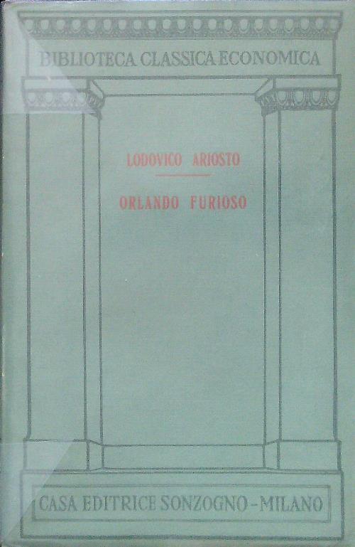 Orlando Furioso - Lodovico Ariosto - copertina