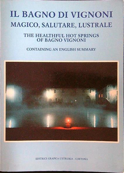 Il bagno di Vignoni - copertina