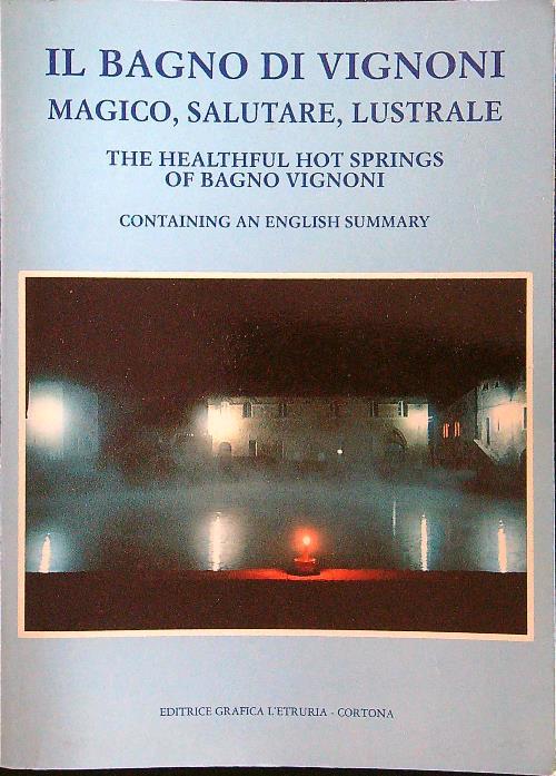 Il bagno di Vignoni - copertina