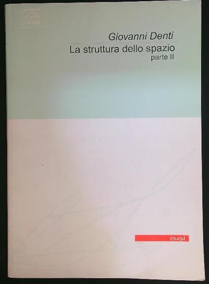 La struttura dello spazio parte II - Giovanni Denti - copertina