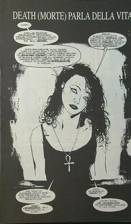 Death (Morte) parla della vita - Gaiman - copertina