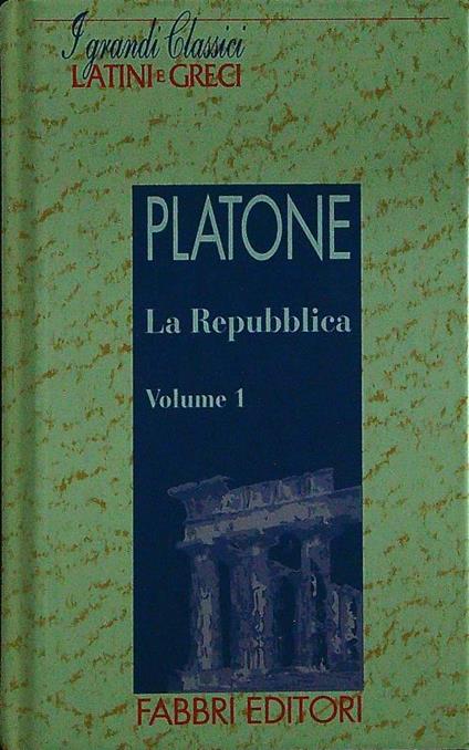 La repubblica vol.1 - Aristotele - copertina