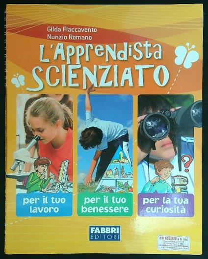 L' apprendista scienziato (solo libro) - Flaccavento - copertina