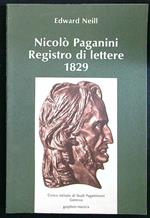 Nicolò Paganini Registro di lettere 1829
