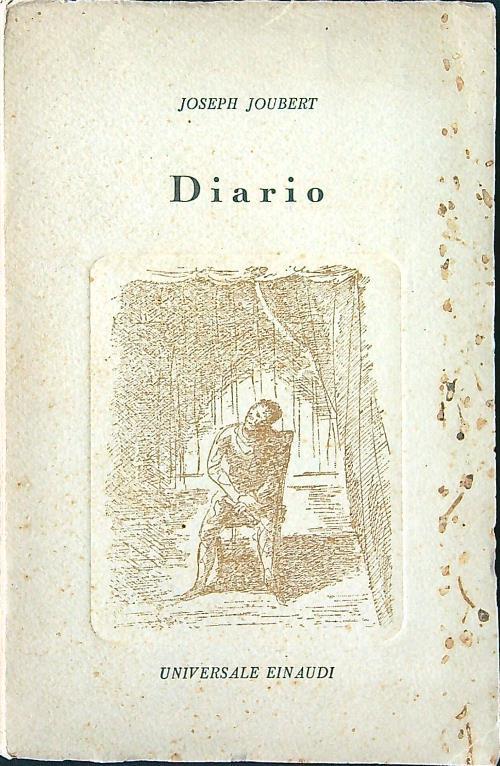 Diario - Joseph Joubert - copertina