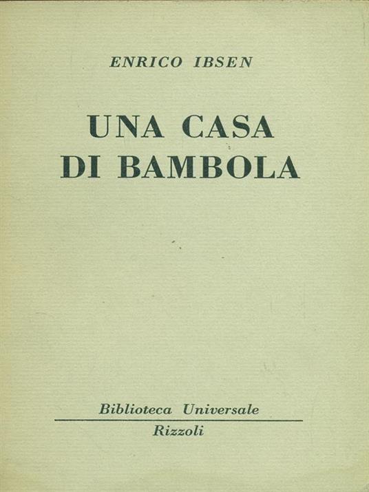 Una casa di bambola - Enrico Ibsen - copertina