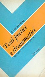 Testi poetici e drammatici