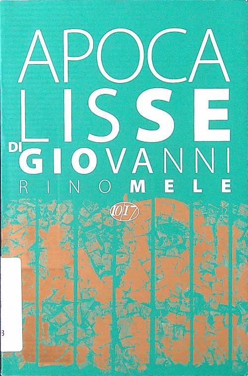 Apocalisse di Giovanni - Rino Mele - copertina