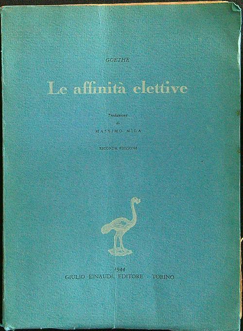 Le affinità elettive