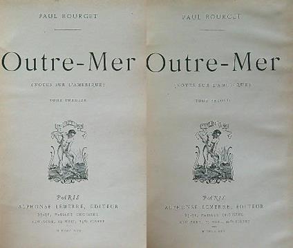 Outre-Mer 2 vv - Paul Bourget - copertina