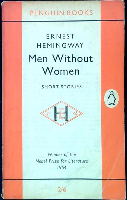Men Without Women. Short stories - Ernest Hemingway - copertina