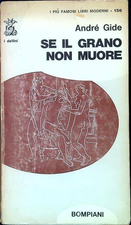 Se il grano non muore - André Gide - copertina
