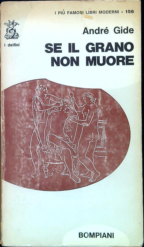 Se il grano non muore - André Gide - copertina