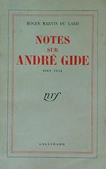 Notes sur André Gide