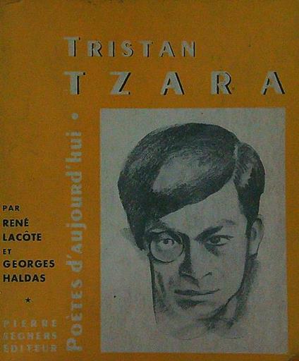 Tristan Tzara - Renè Lacote - copertina
