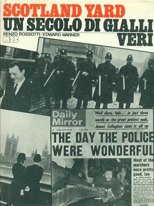 Scotland Yard Un secolo di gialli veri - Rossotti - copertina