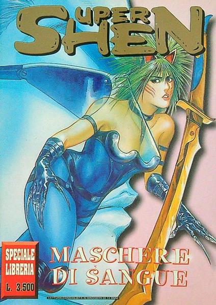 Super Shen n. 24 - Maschere di sangue - copertina