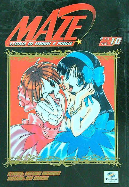Maze 10 - Satoru Akahori - copertina