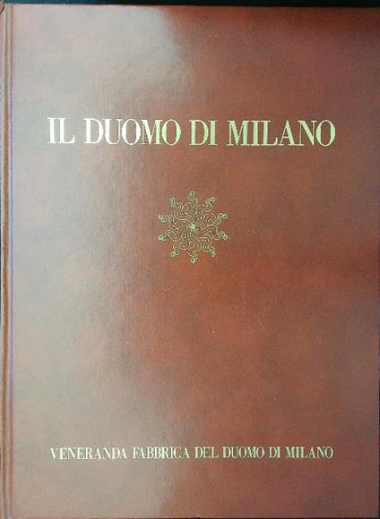 Il Duomo di Milano volume secondo - copertina
