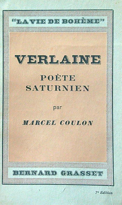 Verlaine poete saturnien