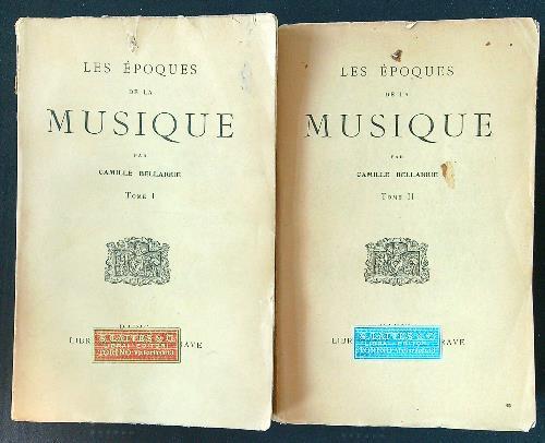 Les epoques de la musique 2 tomes
