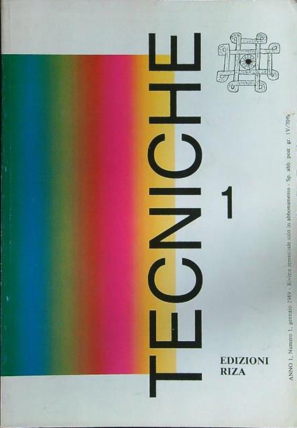 Tecniche 1 - copertina