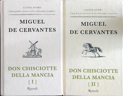 Don Chisciotte della mancia 2vv - Miguel De Cervantes - copertina