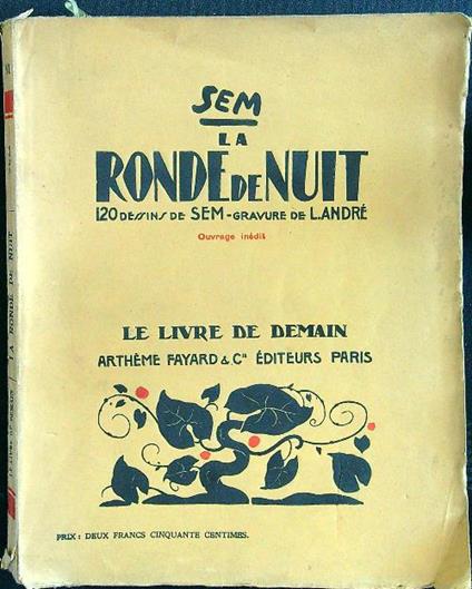La ronde de nuit - Sem - copertina