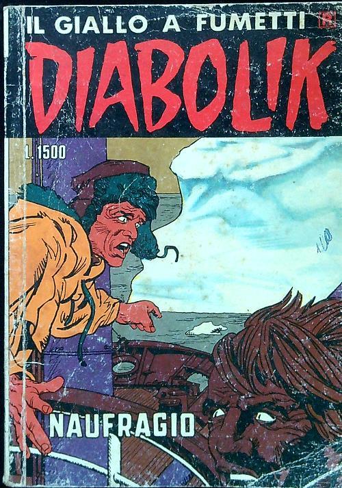 Diabolik 292. Naufragio