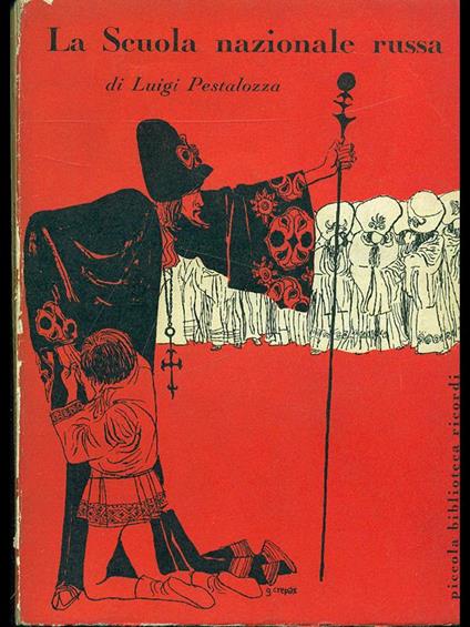 La Scuola nazionale russa - Luigi Pestalozza - copertina