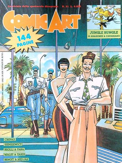 Comic art n. 81/luglio 1991 - copertina