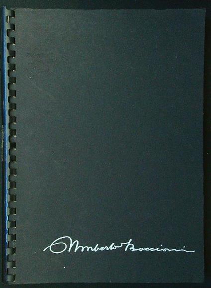 Umberto Boccioni. I disegni nelle Civiche Collezioni di Milano - Mercedes Garberi - copertina