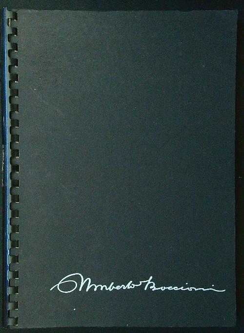 Umberto Boccioni. I disegni nelle Civiche Collezioni di Milano - Mercedes Garberi - copertina