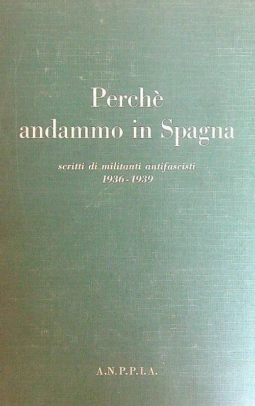 Perché andammo in Spagna