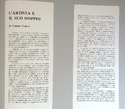 L' artista e il suo doppio