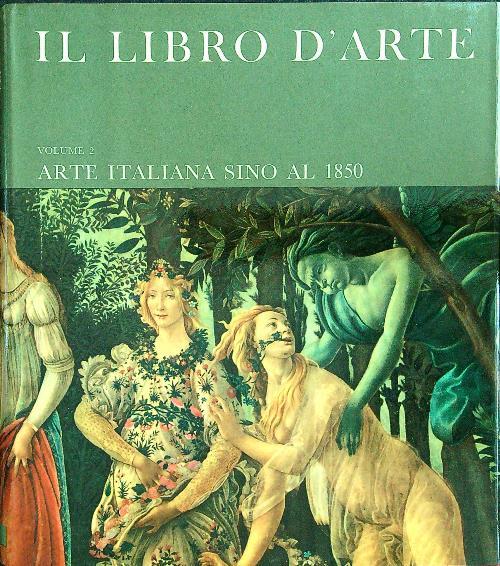 Il Libro d'Arte 2. Arte Italiana sino al 1850 - copertina