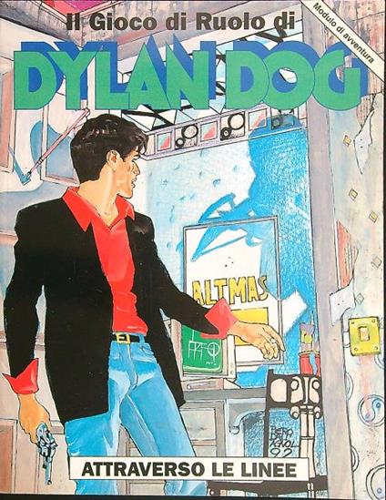 Il Gioco di Ruolo di Dylan Dog - Attraverso le linee. Modulo di avventura - copertina