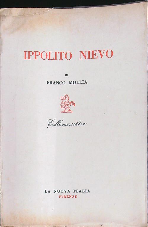 Ippolito Nievo - Franco Mollia - copertina