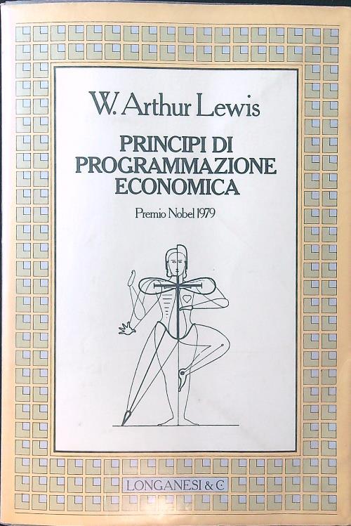 Principi di programmazione economica - W. Arthur Lewis - copertina