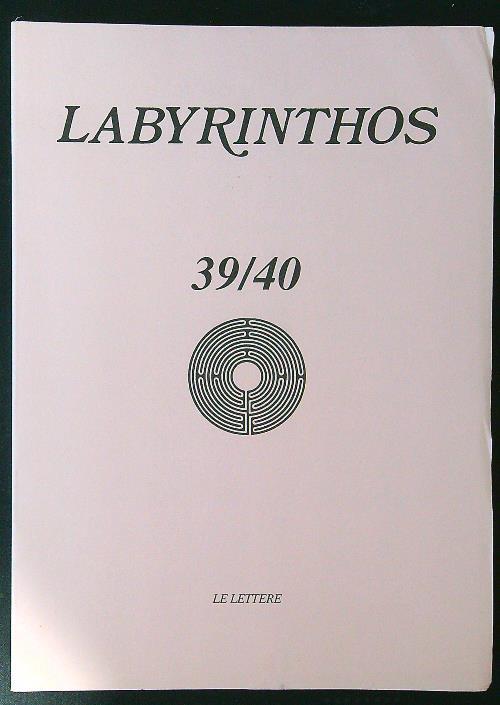 Labyrinthos n. 39/40