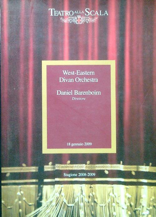 West Eastern Divan Orchestra - Daniel Barenboim stagione 2008-2009