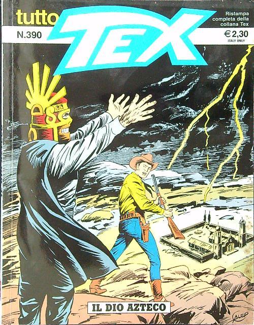 Tutto Tex n. 390 - Il Dio Azteco - copertina