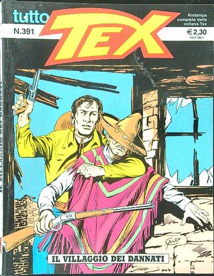 Tutto Tex n. 391 - Il villaggio dei dannati - copertina