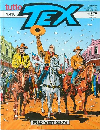 Tutto Tex n. 436 - Wild West Story - copertina