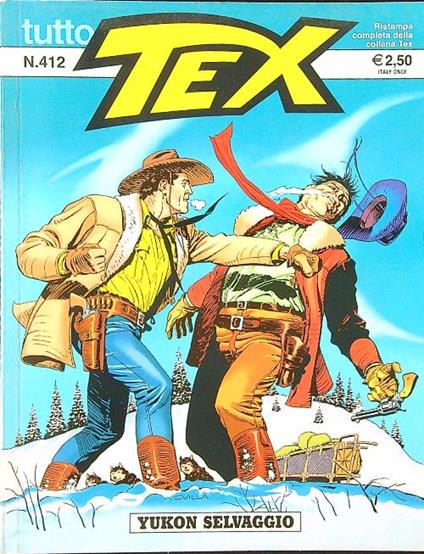 Tutto Tex n. 412 - Yukon selvaggio - copertina